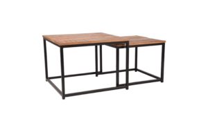 Salontafel Set Couple 60x60x45 cm