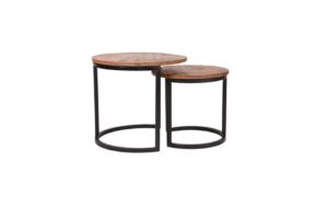 Salontafel Set Duo 50x50x45 cm