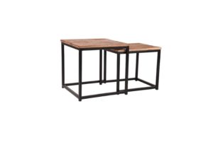 Salontafel Set Twain 45x45x45 cm